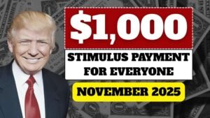 $1,000 Stimulus Payment for Everyone