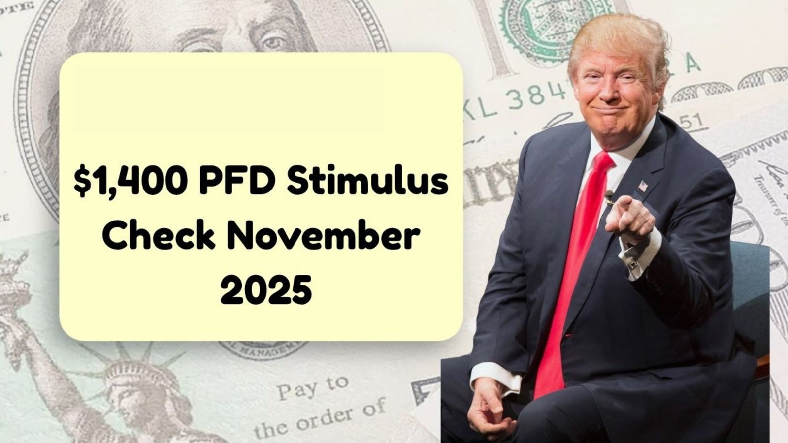 $1,400 PFD Stimulus Check November 2025