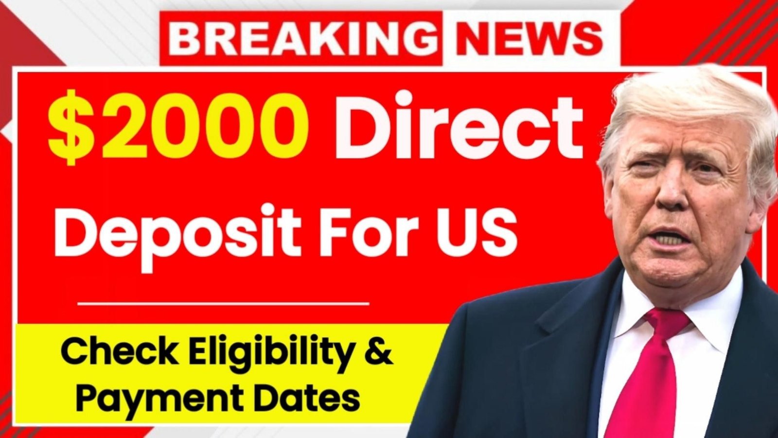$2000 Direct Deposit Coming in November 2025 – Are You Eligible for This IRS Payment