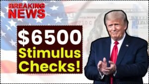 $6500 Stimulus Checks Rolling Out This October