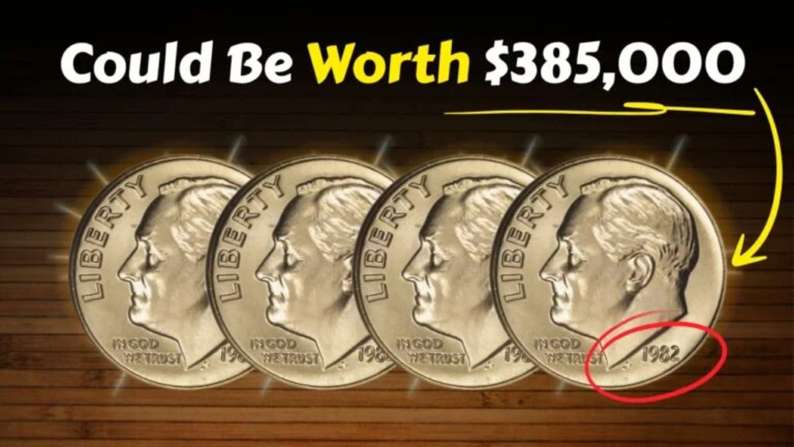 How to Spot the Rare 1982 Roosevelt Dime With No Mint Mark
