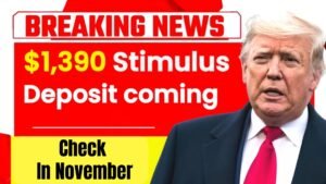 IRS Approves $1,390 Direct Deposit For Everyone – Full November 2025 Payment Schedule